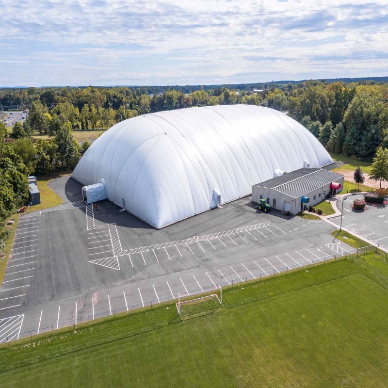 Versatile Inflatable Structures For Warehouse Spaces